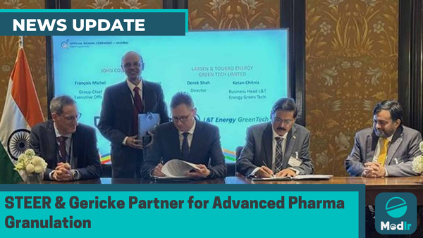 STEER World and Gericke Collaborate to Revolutionize Continuous Granulation for Pharma