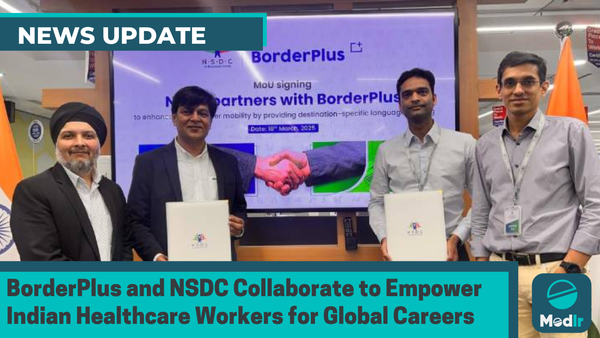 BorderPlus and NSDC Collaborate to Empower Indian Healthcare Workers for Global Careers