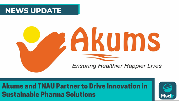 Akums and TNAU Partner to Drive Innovation in Sustainable Pharma Solutions
